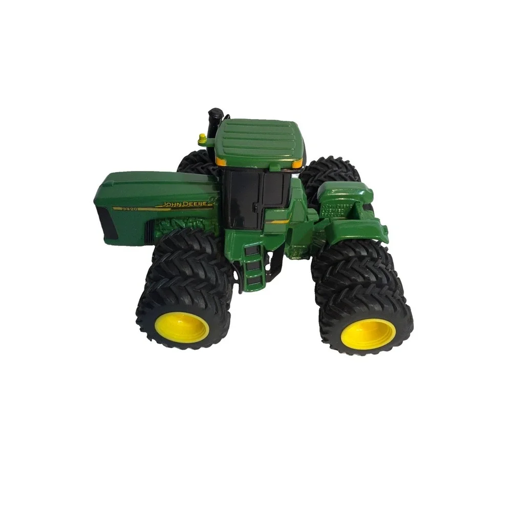 ERTL JOHN DEERE 9420 TRACTOR W/ TRIPLES DIE CAST FARMING VEHICLE 1/64 W/ COA
